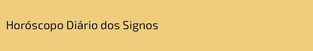 Horóscopo Diário dos Signos